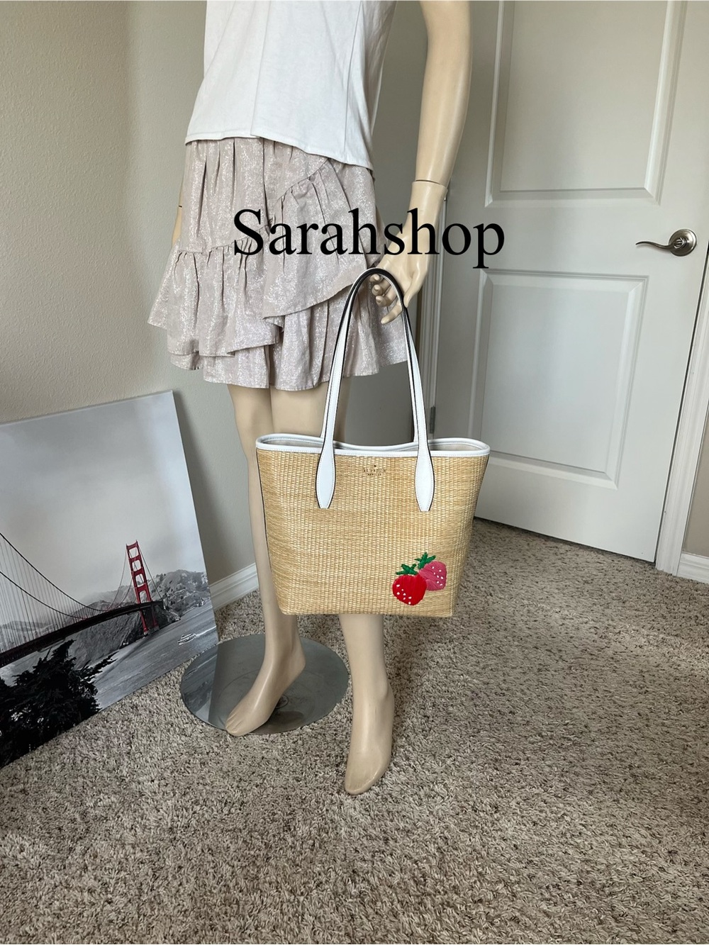 ♠️Kate Spade Picnic in the park small tote set - Picture 5 of 16